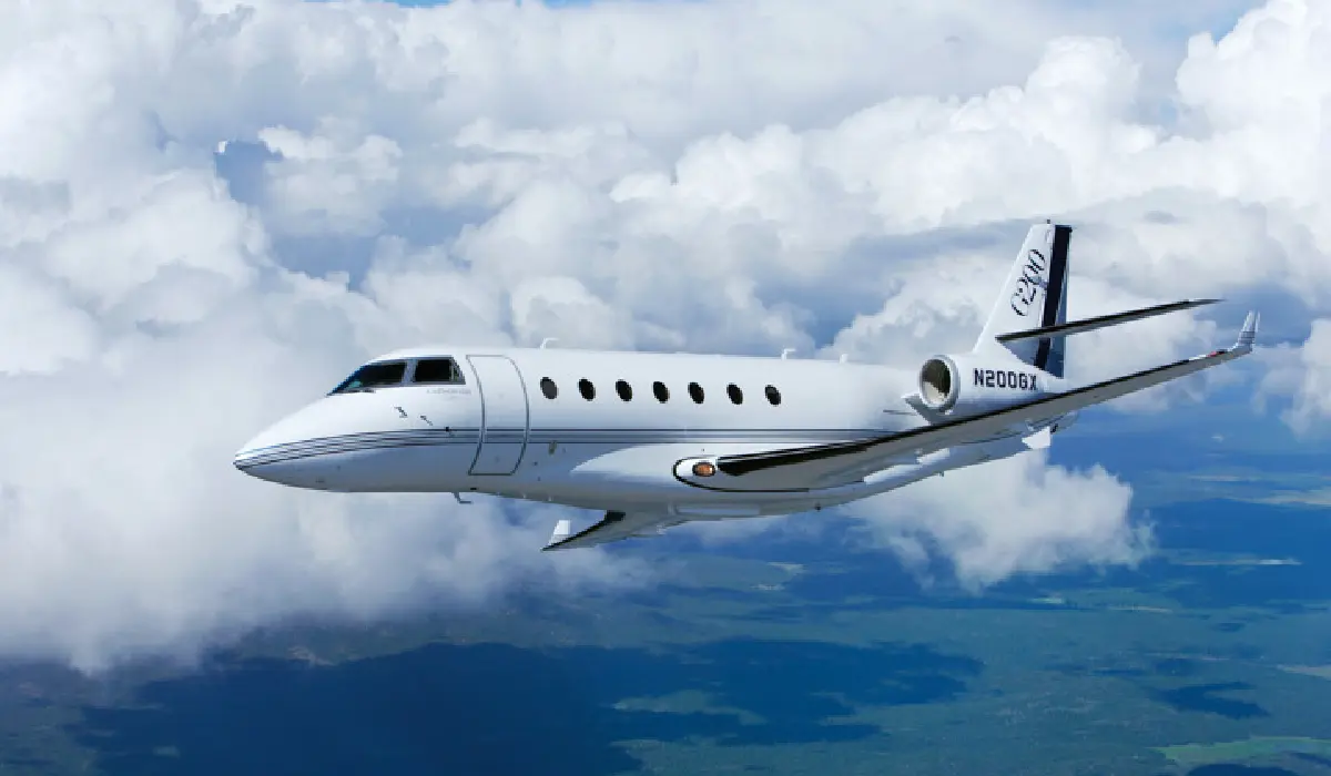 Gulfstream - G200 - Super Midsize Jet Rentals - Preowned Super Midsize Jets - Exclusive Concierge Club.webp